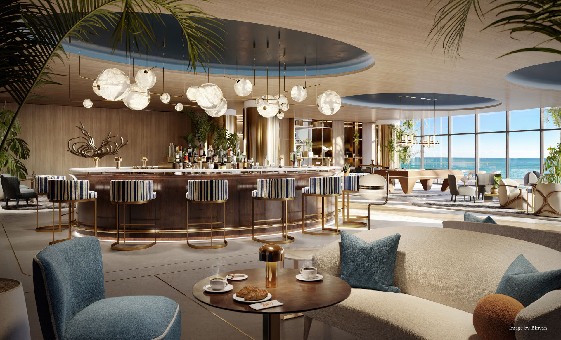 Ellipse Club bar and lounge